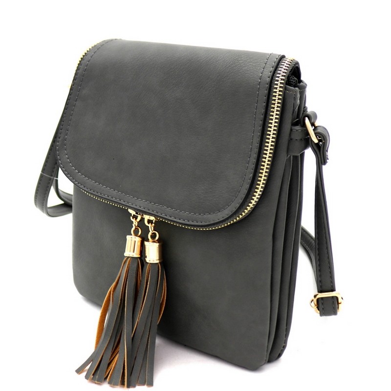 cross body bag with compartments